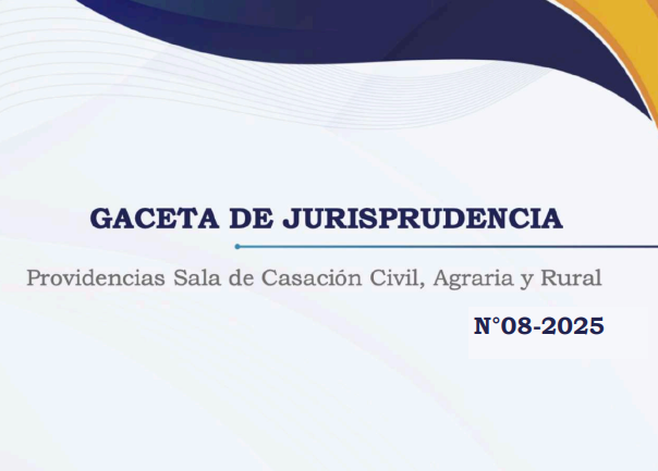 Principales sentencias de la Gaceta de Jurisprudencia No. 08 de 2025
